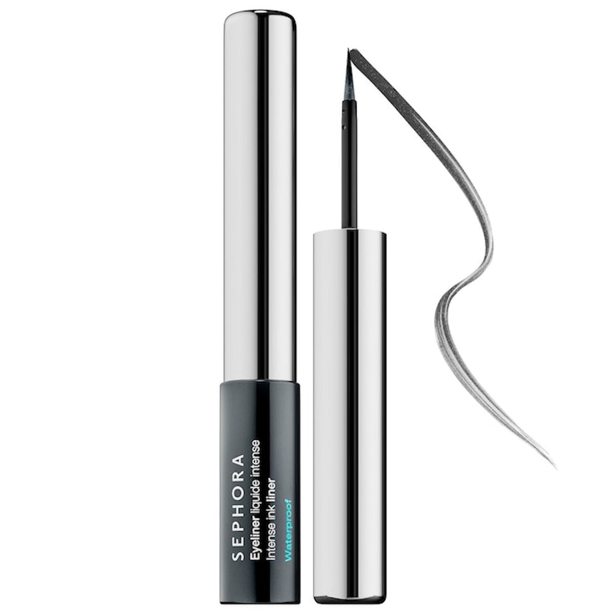 EYELINER LIÍQUIDO INTENSO WATERPROOF (DELINEADOR LÍQUIDO A PRUEBA DE AGUA)